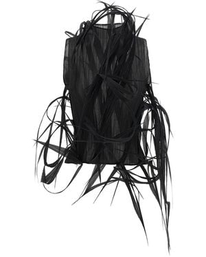 Issey Miyake 'urban Jungle' Top - Black