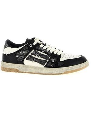 Amiri Sneaker 'Bandana Skel Top Low' - Nero
