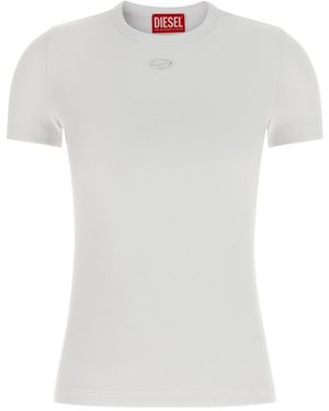 DIESEL 't-ribber-od' T-shirt - White