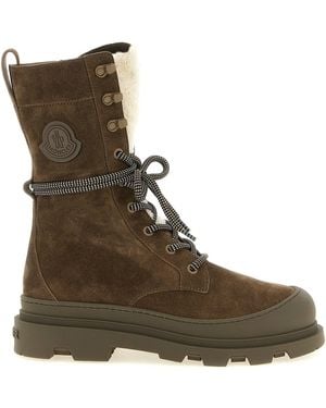 Moncler Stiefeletten "Vera High" - Braun