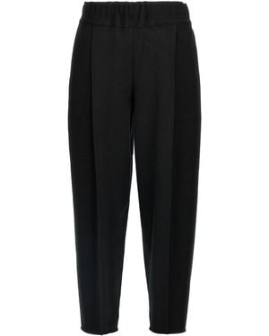 Issey Miyake 'Campagne' Trousers - Black