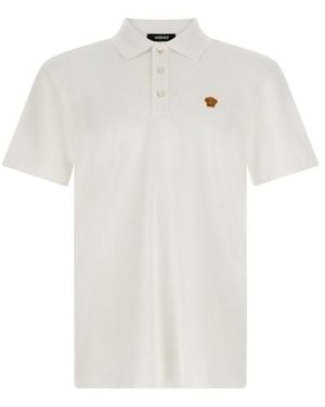 Versace Polo 'Medusa' - Bianco