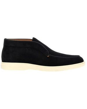 Santoni Polacchino suede - Nero