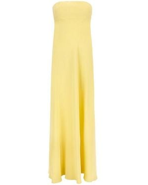 Giovanni bedin Abito Off The Shoulder - Giallo