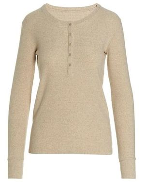 Fortela Maglia serafino 'Coralie' - Neutro