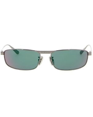 Balenciaga 'tag 3.0 Rectangle' Sunglasses - Green