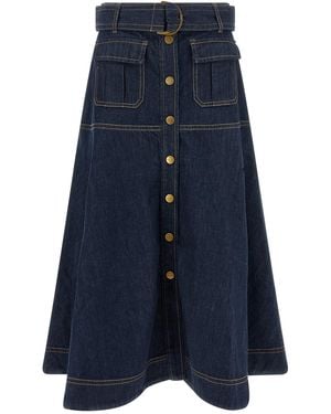 Zimmermann Jeansrock - Blau