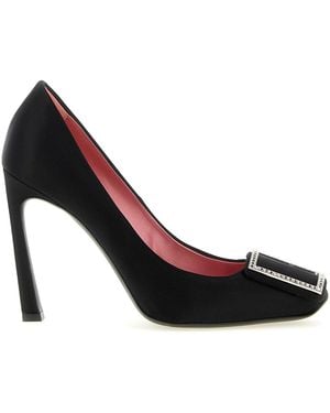 Roger Vivier 'trompette' Court Shoes - Black