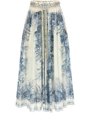 Zimmermann 'wanderlust' Skirt - Blue