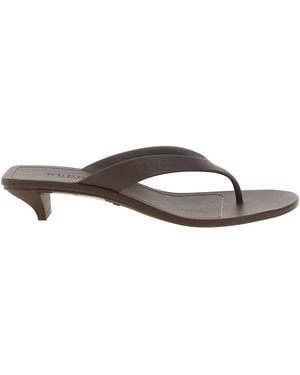 Gucci Infradito 'Vittoria' - Nero