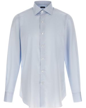 Finamore 1925 'napoli Luigi' Shirt - Blue