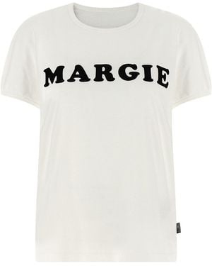 MM6 by Maison Margiela Arc Print T-shirt - White