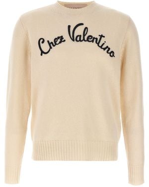 Valentino Garavani 'chez ' Jumper - Natural