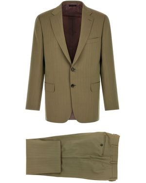 Brioni 'brunico' Dress - Green