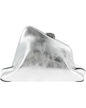 The Attico 'day Off Small' Clutch - White