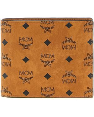 MCM Bifold Wallet - Brown