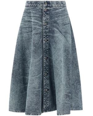 DIESEL 'de-annet-b-fsh' Skirt - Blue