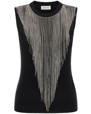Sportmax Top 'Spxcrine' - Nero