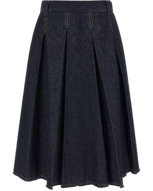 Tela 'charlotte' Skirt - Blue