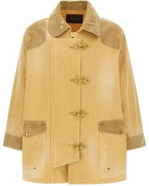 Wales Bonner 'sierra' Coat - Yellow
