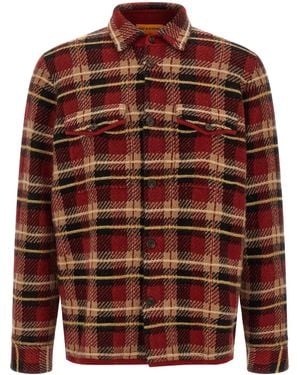 Guest In Residence 'plaid Work' Shirt - Brown