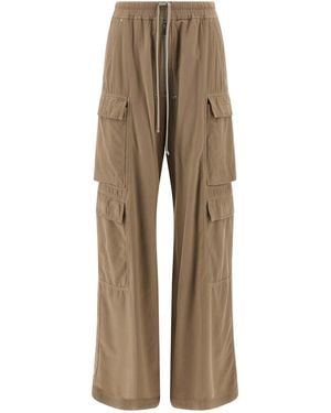 Rick Owens 'Double Cargo Jumbo Belas' Trousers - Natural