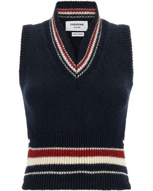 Thom Browne 'hector' Vest - Blue