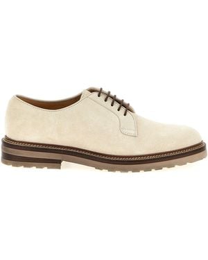 Brunello Cucinelli Suede Derby - Multicolour