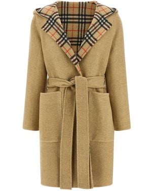Burberry Coat 'Hampshire' - Natural