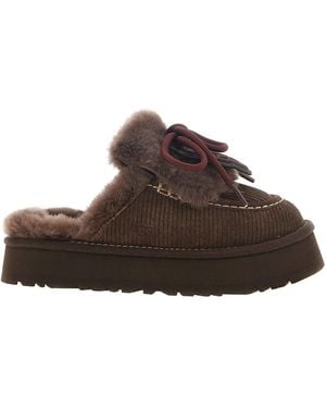 UGG Sabot 'Disquette Heritage' - Braun