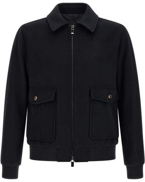 Pal Zileri Wool Cloth Jacket - Blue