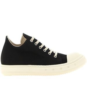 Rick Owens Low Sneaks' Trainers - Black