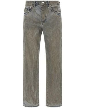 Purple 'p011 Arcilla Dirty' Jeans - Gray