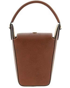 Longchamp Borsa A Mano 'Épure' - Marrone