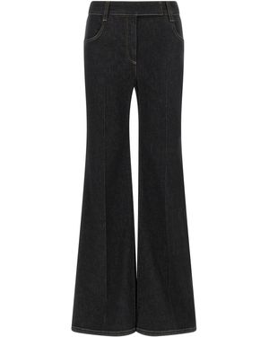 Brunello Cucinelli Flared Leg Jeans - Black