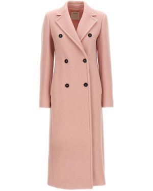 Sportmax Comune Coats And Trench Coats - Pink