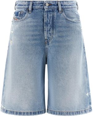 DIESEL 'de-sire-short' Bermuda Shorts - Blue