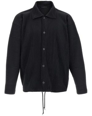 Homme Plissé Issey Miyake Giacca 'Mc March' - Blu