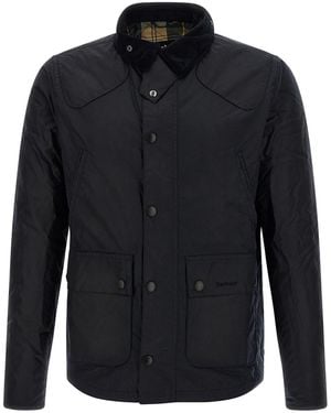 Barbour 'wax Reelin' Jacket - Blue
