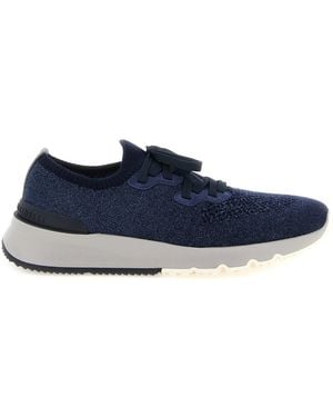 Brunello Cucinelli 'runners' Trainers - Blue