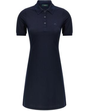 Courreges Kleid 'Polo Piqué' - Blau