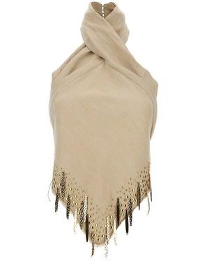 Rabanne Top off the shoulder - Neutro