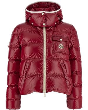 Moncler 'andro' Down Jacket - Red