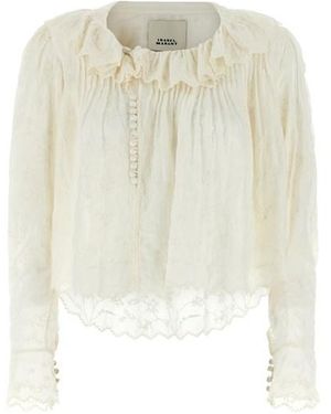 Isabel Marant Top 'Zelly' - Bianco