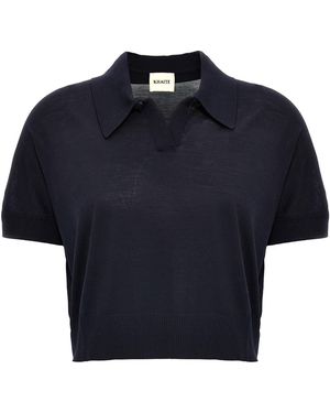 KHAITE 'morgane' Top - Blue