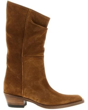 KHAITE 'clive' Boots - Brown