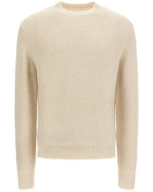 Jil Sander Alpaca Wool Jumper - Natural