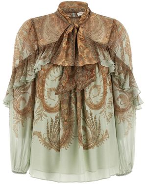 Zimmermann 'memento Flutter' Blouse - Multicolour