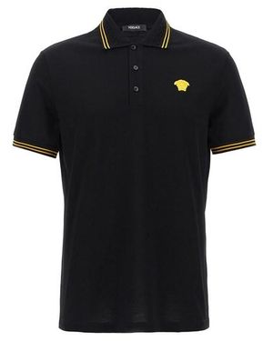 Versace Polo 'Medusa' - Nero