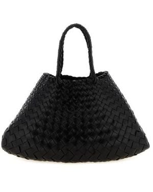 Dragon Diffusion Borsa A Mano 'Santa Croce Small' - Nero